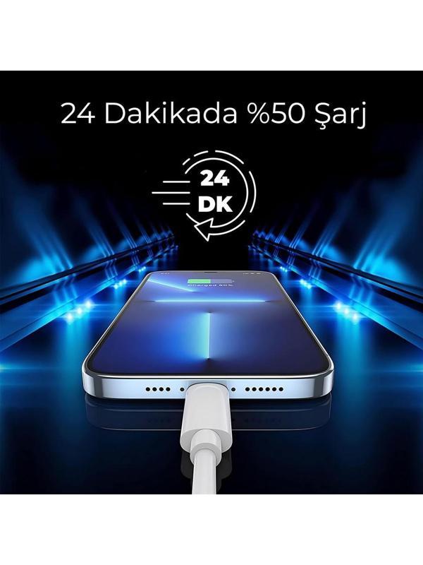 Woyax by Deji iPhone Uyumlu 25W PD Hızlı Şarj Aleti / Cihazı Lightning - Image 1