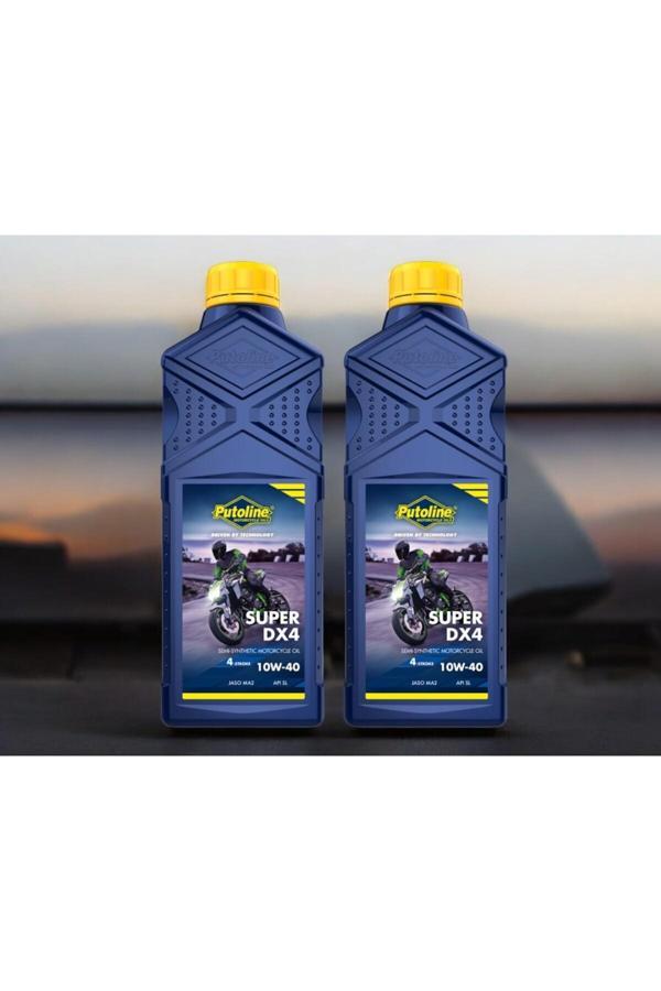 🏍️ 2'li Set – Putoline Super DX4 10W-40 2L – Üstün Koruma ve Performans! 🚀 - Image 1