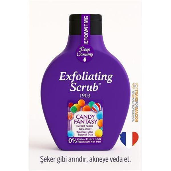Candy Fantasy Peeling Jel – 1903 Serisi, Renkli & Eğlenceli Scrub 500 ml - Image 1