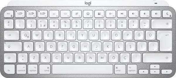 Logitech MX Keys Mini For Mac Aydınlatmalı İngilizce Klavye (US) Beyaz  - Image 1