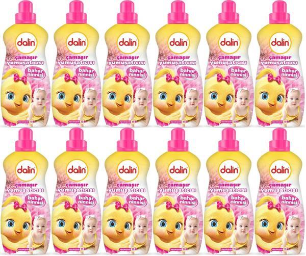 Dalin Çamaşır Yumuşatıcı 1500ML Bahar Ninnisi (12 Li Set) (Bebeklere Özel) - Image 1