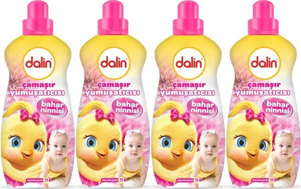 Dalin Çamaşır Yumuşatıcı 1500ML Bahar Ninnisi (4 Lü Set) (Bebeklere Özel) - Image 1