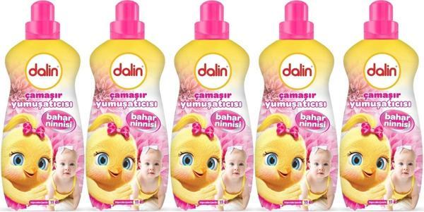 Dalin Çamaşır Yumuşatıcı 1500ML Bahar Ninnisi (5 Li Set) (Bebeklere Özel) - Image 1