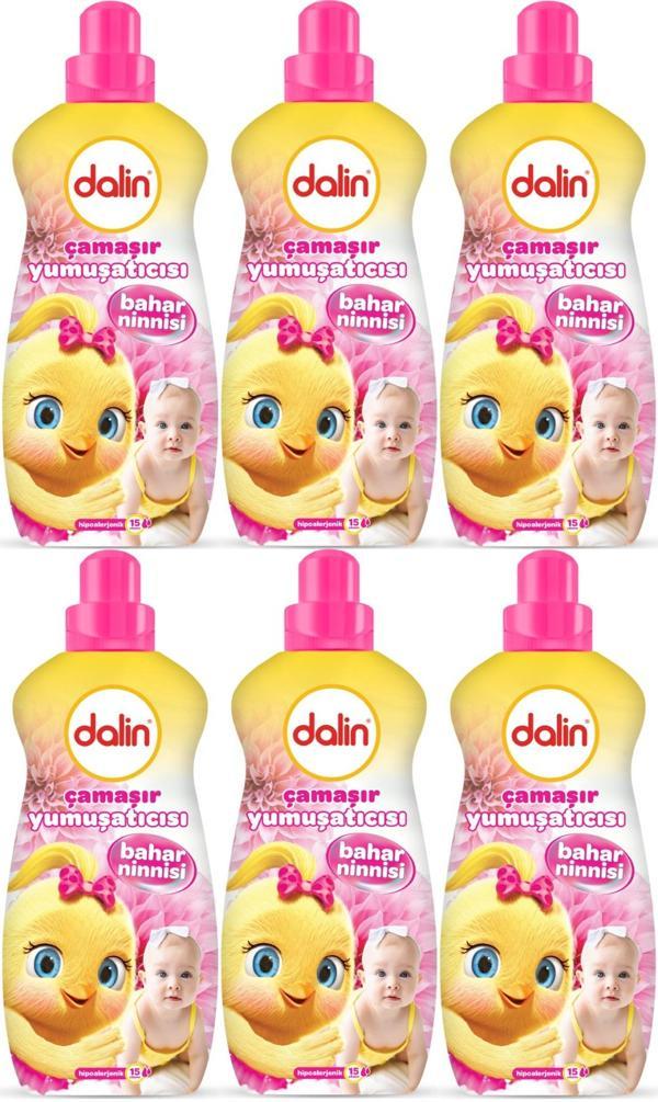 Dalin Çamaşır Yumuşatıcı 1500ML Bahar Ninnisi (6 Lı Set) (Bebeklere Özel) - Image 1