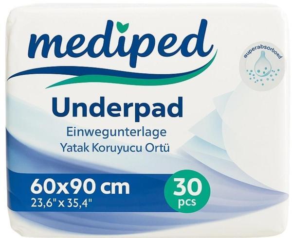 Mediped Hasta Alt Açma Yatak Koruyucu Örtü 60*90CM (İç Adet 30 Adet) Klasik - Image 1