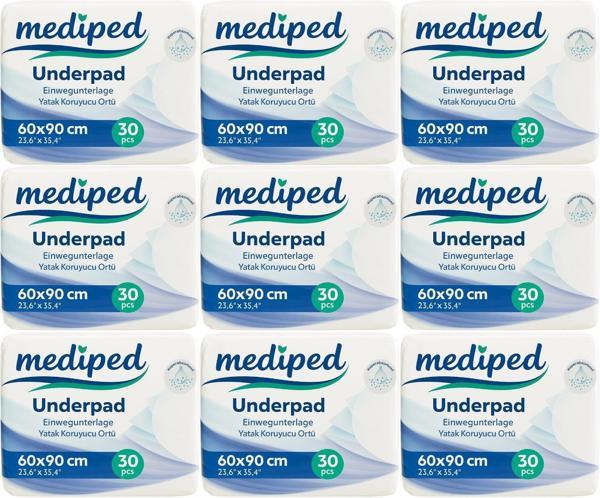 Mediped Hasta Alt Açma Yatak Koruyucu Örtü 60*90CM Klasik 270 Adet (9PK*30) - Image 1