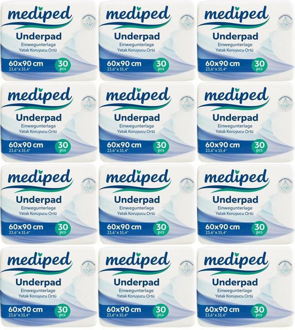 Mediped Hasta Alt Açma Yatak Koruyucu Örtü 60*90CM Klasik 360 Adet (12PK*30) - Image 1