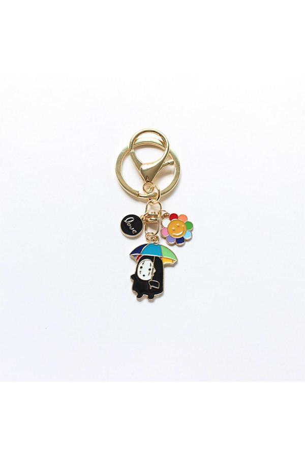 No Face (Kaonashi) Figürü Charm Anahtarlık - Image 1