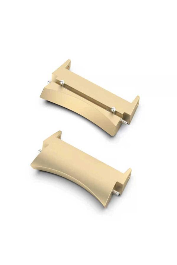 Kılıftech Galaxy Watch 4 40Mm 20Mm Metal Kordon Dönüştürücü Clo- Gold - Image 1