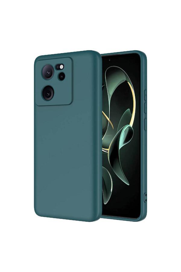 Kılıftech Xiaomi Mi 13T Uyumlu Zore  Mara Lansman Kılıf-Koyu Yeşil - Image 1