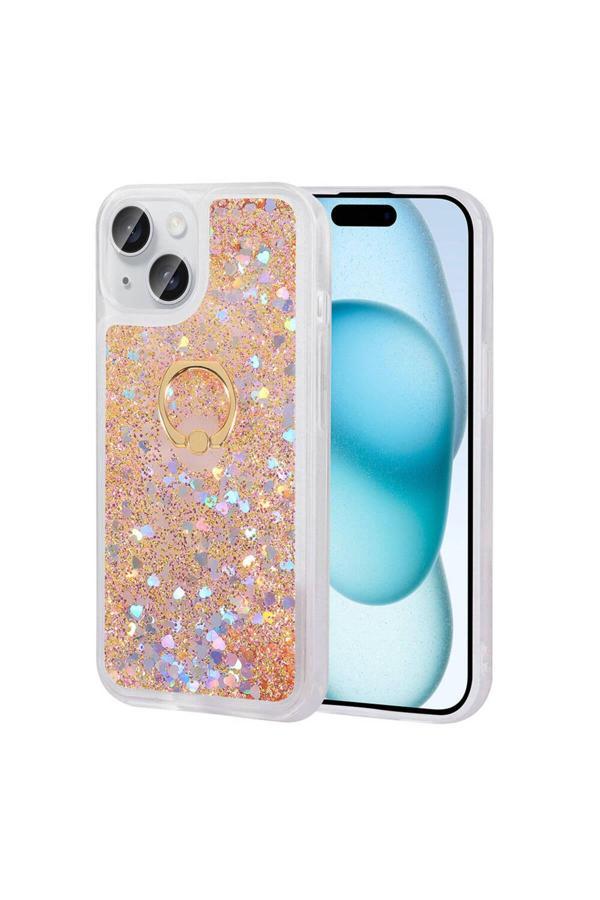 Zore İphone 15 Uyumlu Milce Kılıf-Gold - Image 1