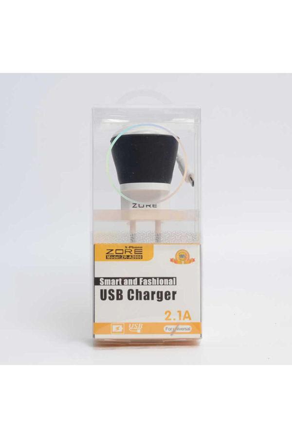 Kılıftech Beyaz Sarmal Micro Ev Şarj Seti-Zore - Image 1