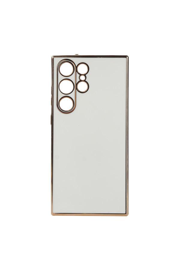 Zore Galaxy S23 Ultra Uyumlu Zore Bark Kılıf-Beyaz - Image 1