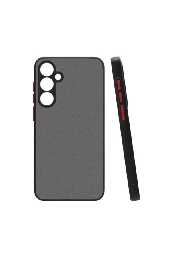 Zore Galaxy S23 Fe Uyumlu Mkc Hux Kılıf-Siyah - Image 1
