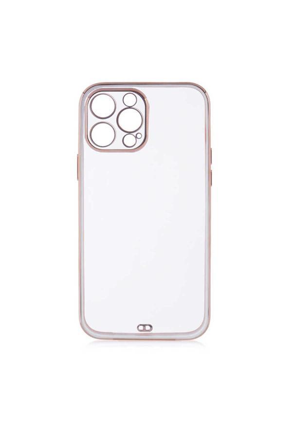 Zore İphone 12 Pro Uyumlu Voit Clear Kılıf-Beyaz - Image 1