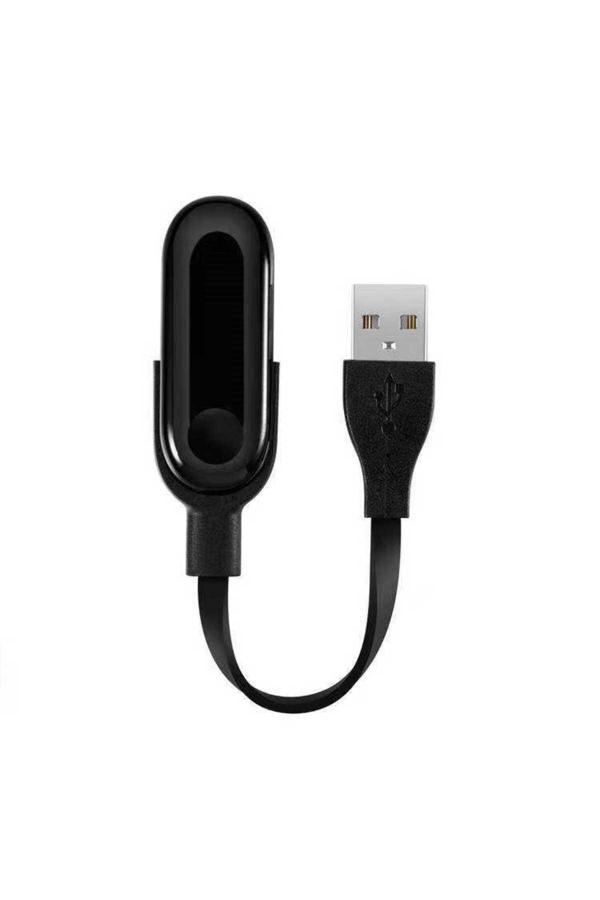 Grabono Xiaomi Mi Band 2 Uyumlu  Usb Şarj Kablosu Manyetik Adsorpsiyon Ve Pratik Kullanım Siyah - Image 1