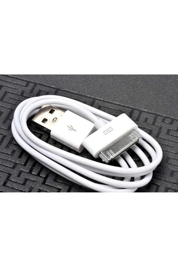 Zore Beyaz İphone 4S Usb Kablo- - Image 1