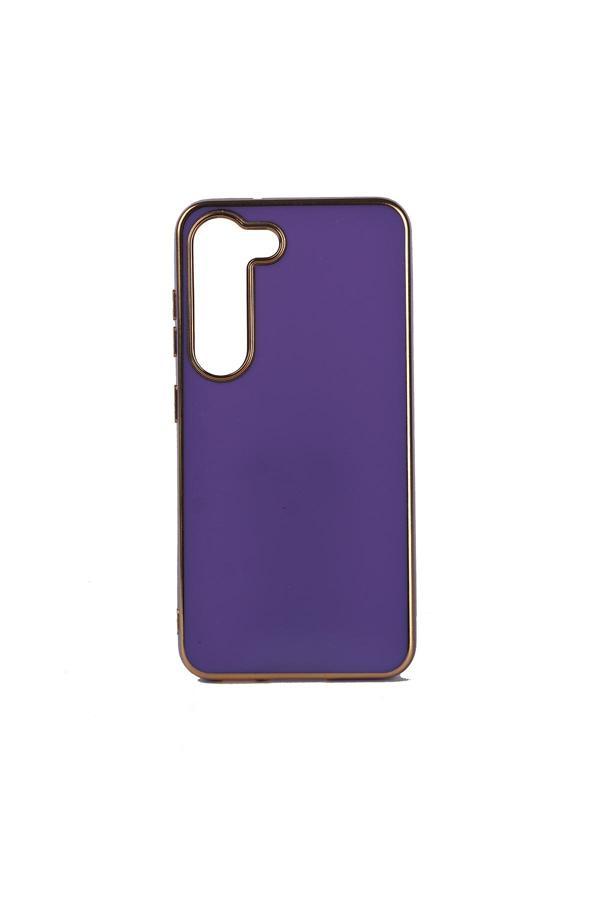 Boğazören Galaxy S23 Plus Uyumlu Csm Zore Bark Kılıf-Derin Mor - Image 1
