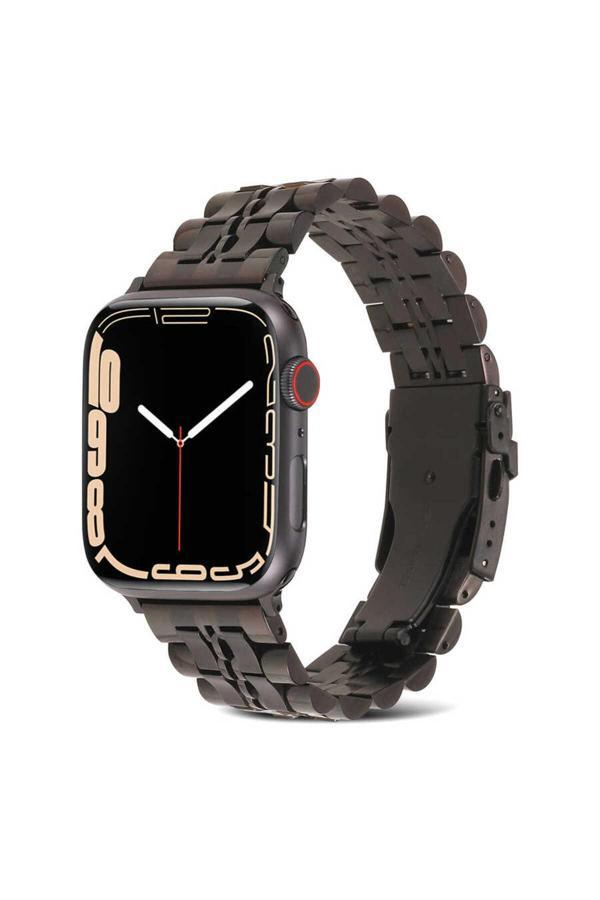 Kılıfda Kılıf Watch 38Mm Uyumlu Krd-54 Metal Zore Kordon-Siyah - Image 1