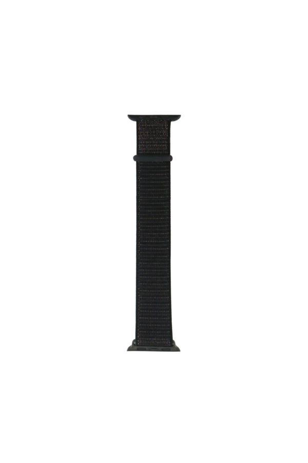 Kılıfda Kılıf Watch 40Mm Kordon Band-03 Serisi Hasır Strap Kayış-Siyah - Image 1