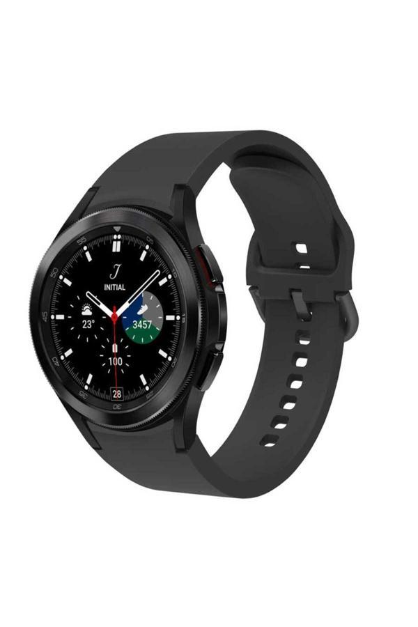 Lumena Galaxy Watch 4 Classic 42Mm Krd-50 Uyumlu Kordon Lumena Siyah - Image 1