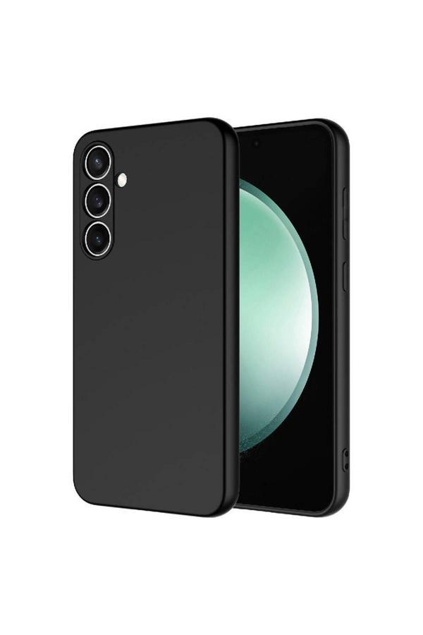 Zore Galaxy S23 Fe Uyumlu Zore Mara Lansman Kılıf-Siyah - Image 1