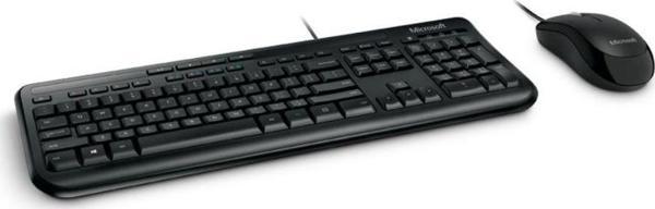 Microsoft Desktop 600 APB-00010 Kablolu Q Klavye Mouse Set - Image 1