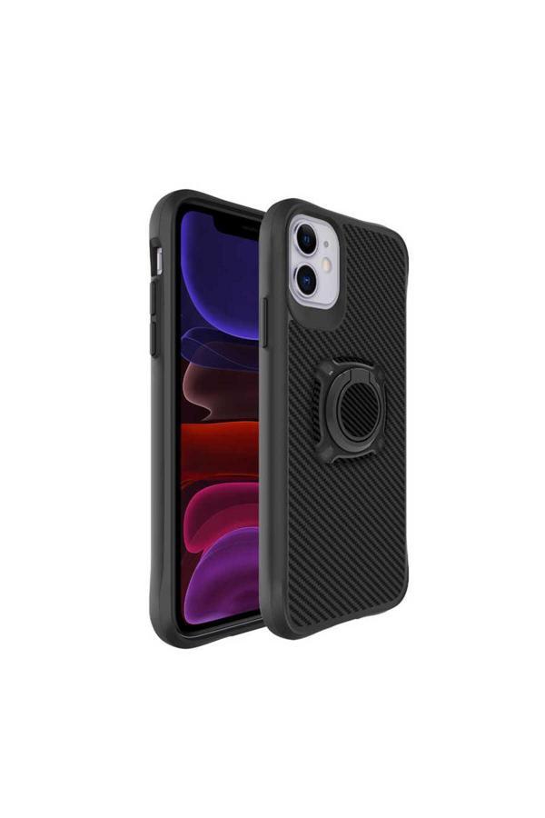 Zore İphone 12 Uyumlu Timo Kılıf-Siyah - Image 1