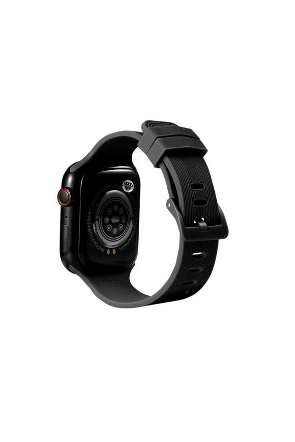 Resveq Watch 7 41Mm Krd-23 Uyumlu Zore Kordon-Siyah - Image 1