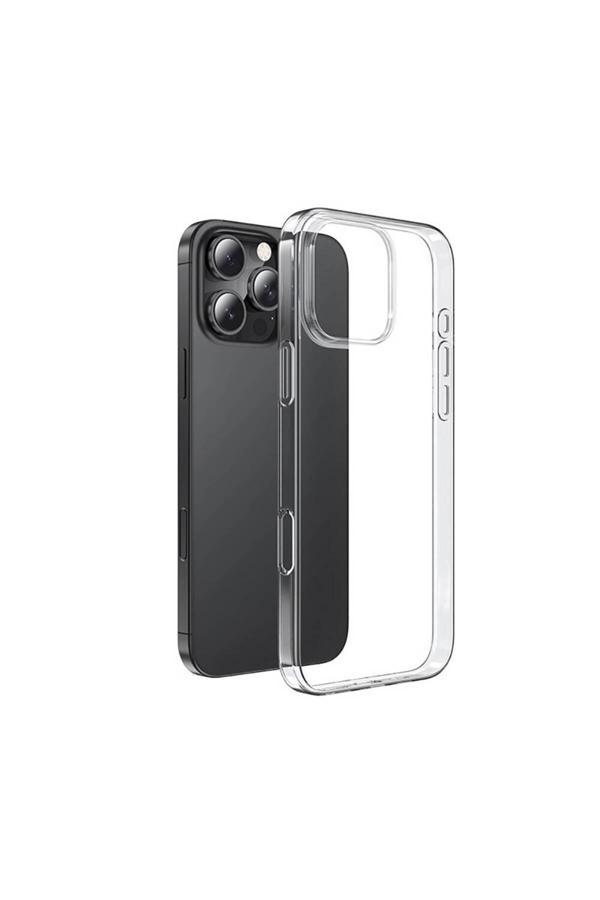 Zore Apple İphone 16 Pro Kılıf Süper Silikon Kapak-Şeffaf - Image 1