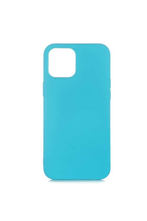 Zore İphone 12 Pro Max Uyumlu Mkc Lsr Lansman Kılıf-Turkuaz - Image 1