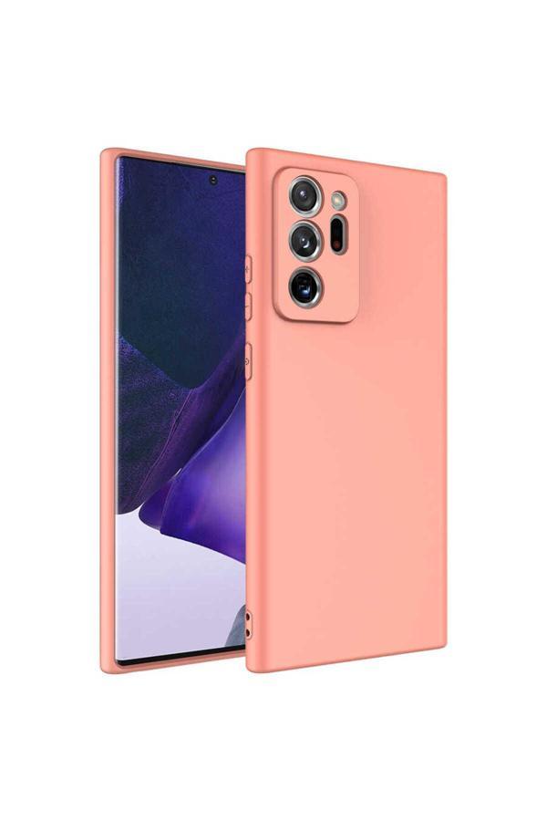 Zore Galaxy Note 20 Ultra Uyumlu Zore Mara Lansman Kılıf-Turuncu - Image 1