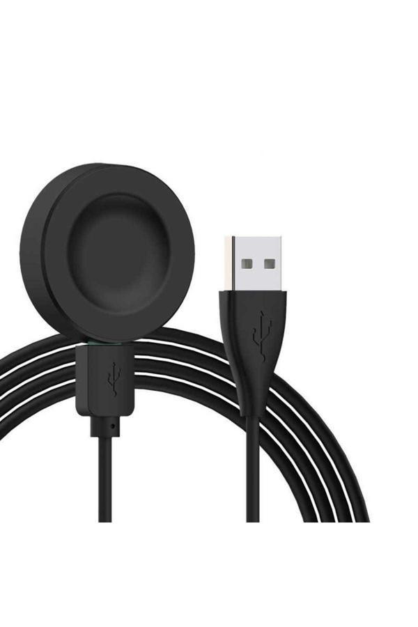 Lumena Siyah Huawei Watch Gt 3 42Mm Uyumlu  Usb Şarj Kablosu - Image 1
