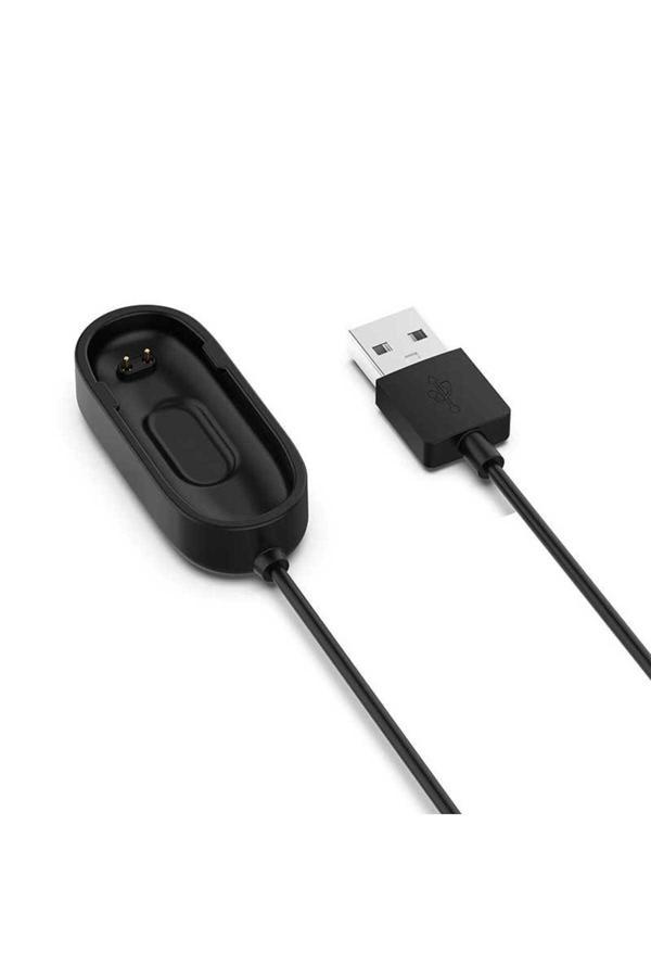 Noir318 Siyah Xiaomi Mi Band 4 Usb Şarj Kablosu-Zore - Image 1