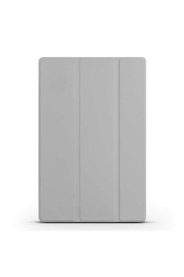 Wenixs Galaxy Tab A8 10.5 Sm-X200 (2021)  Uyumlu Zore Smart Cover Standlı 1-1 Kılıf-Gri - Image 1