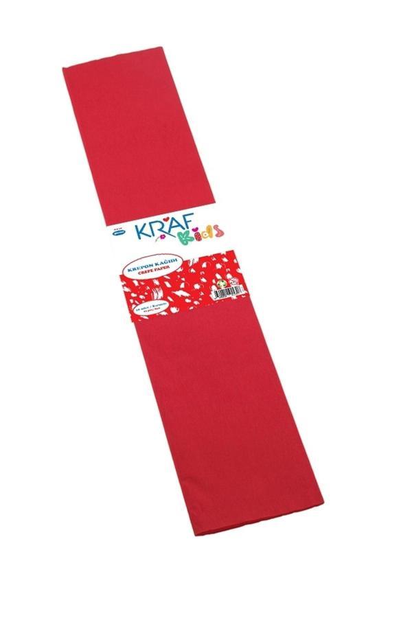 Kraf Kids Krepon Kağidi 50X200 Karışık Renk 10'lu - Image 1