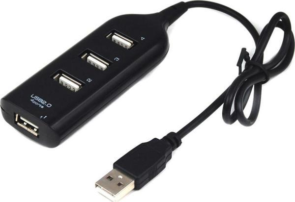 QPORT Q-UC201 USB2.0 4 PORT ÇOKLAYICI - Image 1