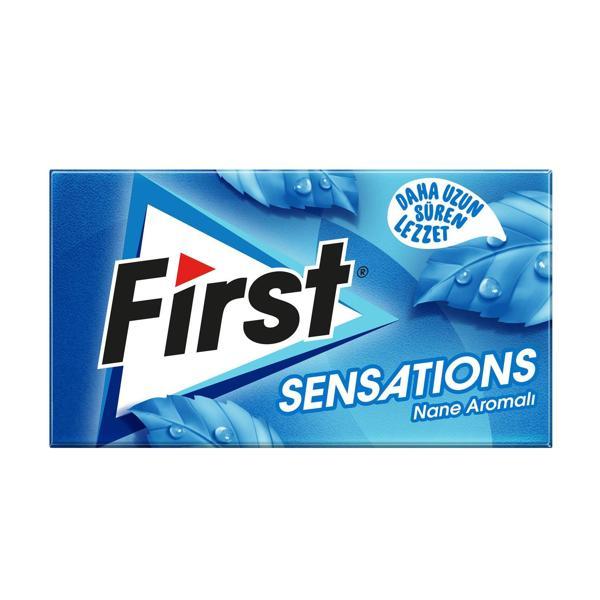 First Sensations Nane Aromalı Şekersiz Tatlandırıcılı Sakız - Image 1