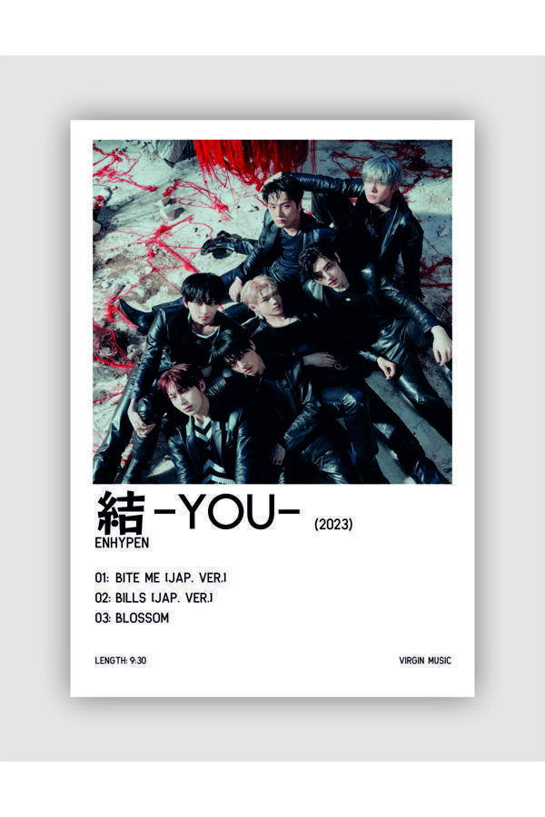 Fırsatlar Diyarı Enhypen ||-You- K-Pop Duvar Posteri - Duvar Dekoru - Kalın Kağıt - Çerçevesiz - Image 1