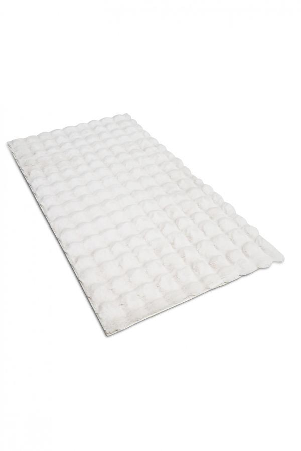 Apex Molecule Krem Peluş Post Halı - Image 1