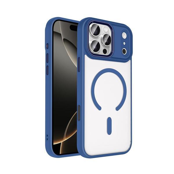 iPhone 17 Pro Max Kılıf Magsafe Kamera Çevresi Metal Kirlenmeye Dayanıklı Premium Kapak - Image 1