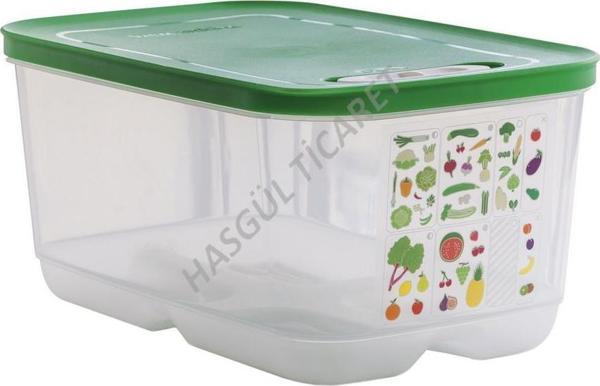 Tupperware SERA 4.4 LİTRE YEŞİL SEBZE MEYVE SAKLAMA KABI  - Image 1