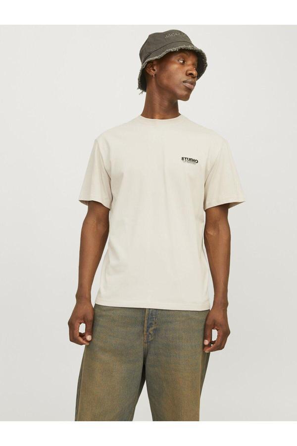 Jack&Jones Tişört Gedruckt Rundhalsausschnitt Tişört - Image 1