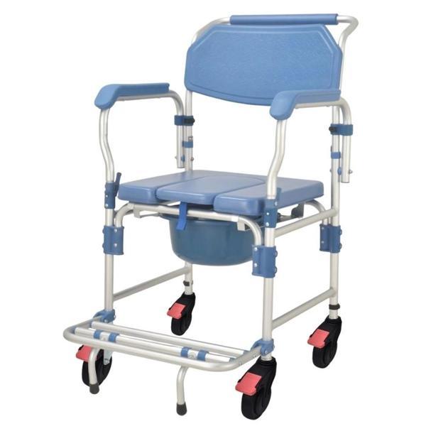 Poylin Alüminyum Banyo Tuvalet Sandalyesi | Hafif ve Dayanıklı Tasarım P610 - Image 1