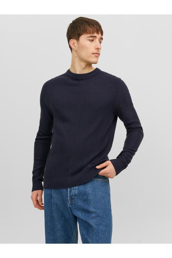 Jack&Jones Jack Jones Erkek Örme Kazak 12243116 - Image 1