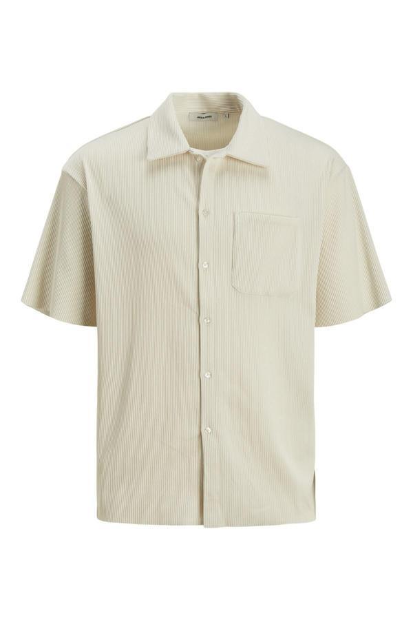 Jack&Jones Düz Renk Dokulu Gömlek - Image 1