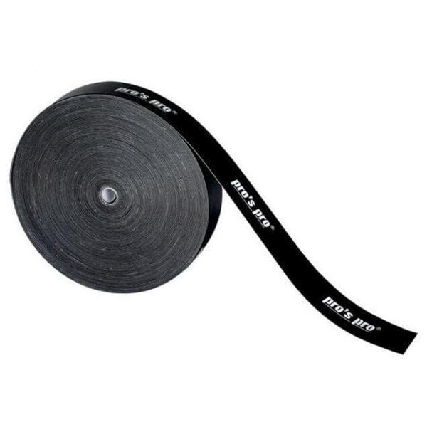Pros Pro Tenis Raketi Kafa Koruyucu Bant 25 Metre Siyah H116B - Image 1