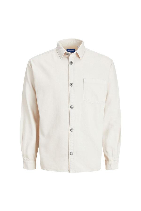 Jack&Jones Isaac Original Erkek Krem Gömlek (12230632-Mbm) - Image 1
