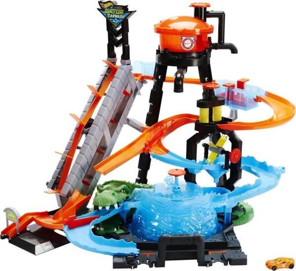 Hot Wheels Renk Değiştiren Arabalar Timsah Oyun Seti FTB67, Çocuklar İçin Oyun Seti - Image 1