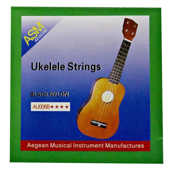 ASM Aegean Ukulele Teli Takım Siyah - Image 1